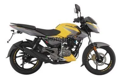 Мотоцикл дорожный BAJAJ (Баджадж) Pulsar NS 125 жёлтый/серый с ПТС