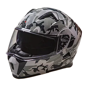 Шлем мото модуляр AiM (Аим) JK906S Camouflage Glossy XS