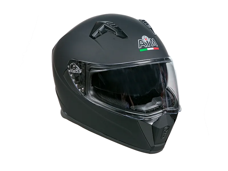 Шлем мото интеграл AiM (Аим) JK320 Black Matt XXXL