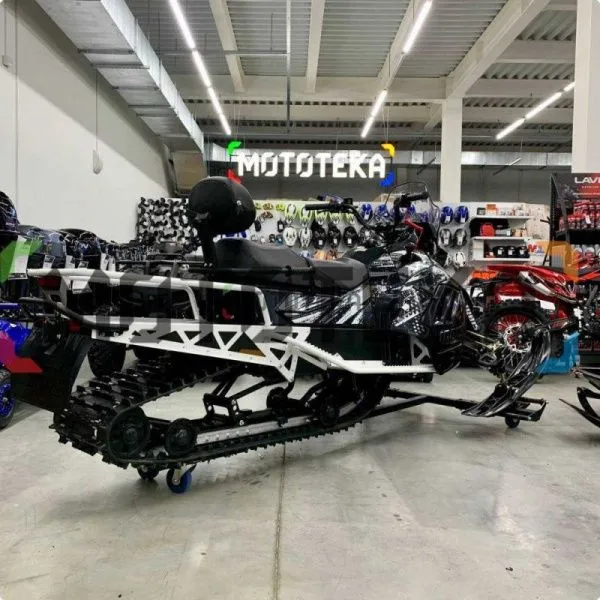 Снегоход IRBIS (Ирбис) SF 200 SL Super Long чёрный/белый с ПСМ | Мототека