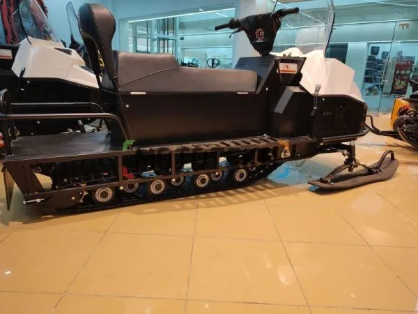 Снегоход БТС Арктик - 4Т Лонг Люкс 29 л.с.. эл. запуск. реверс. тормоз белый (машинокомплект) | Мототека