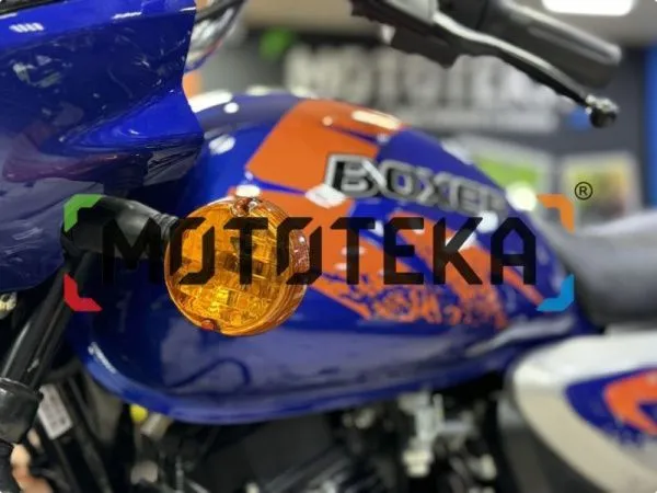 Мотоцикл дорожный BAJAJ (Баджадж) Boxer BM 150 X Disc 5 передач синий с ПТС | Мототека