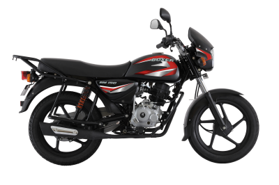 Мотоцикл дорожный BAJAJ (Баджадж) Boxer 150 UG чёрный/красный с ПТС