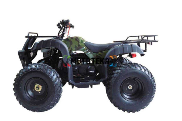 Квадроцикл WELS (Велс) Thunder 200 (Е200) песочный камуфляж (машинокомплект)
