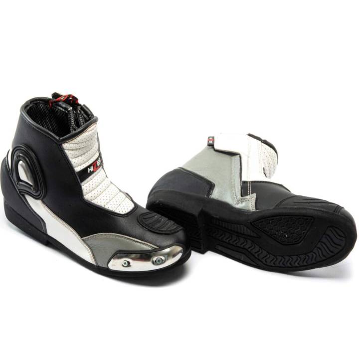 Мотокроссовки HIZER (Хайзер) AT - 6020 black/gray (р. 43)
