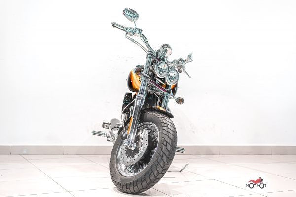 Мотоцикл HARLEY - DAVIDSON Fat Bob 2010, Черный пробег 32865 с ПТС | Мототека