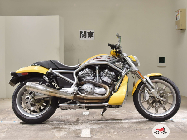 Мотоцикл HARLEY - DAVIDSON V - ROD 2005, Жёлтый пробег 19820 | Мототека