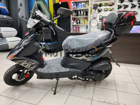 Скутер Мотомир SLASH чёрный - купить с доставкой, по выгодной цене в интернет-магазине Мототека