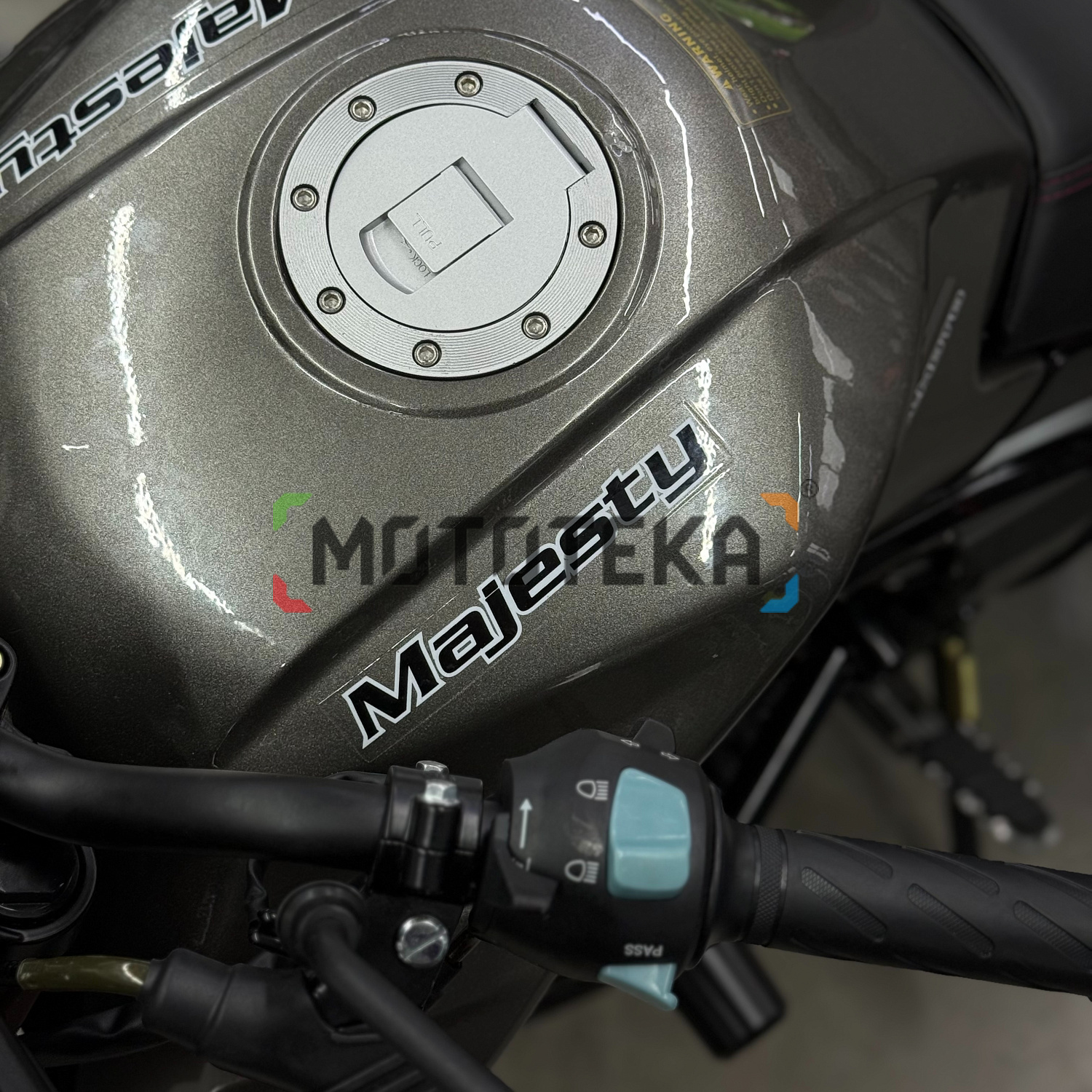 Техника в наличии! Мотоцикл дорожный Regulmoto (Регулмото) Majesty серый с ПТС