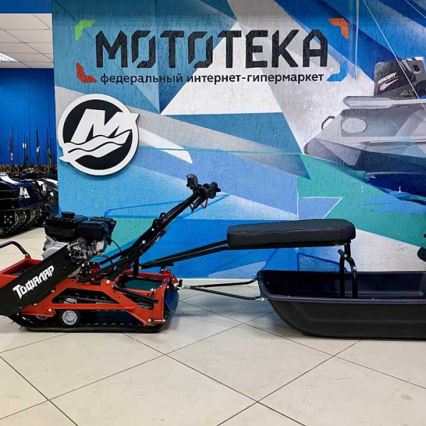 Мотобуксировщик Тофалар 380 Мини с модулем Тягач 8 л.с., красный | Мототека